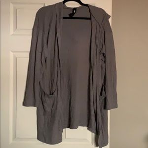 Hooded cardi